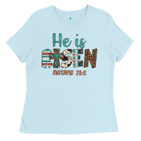He Is Risen Ladies Tee | Teevron