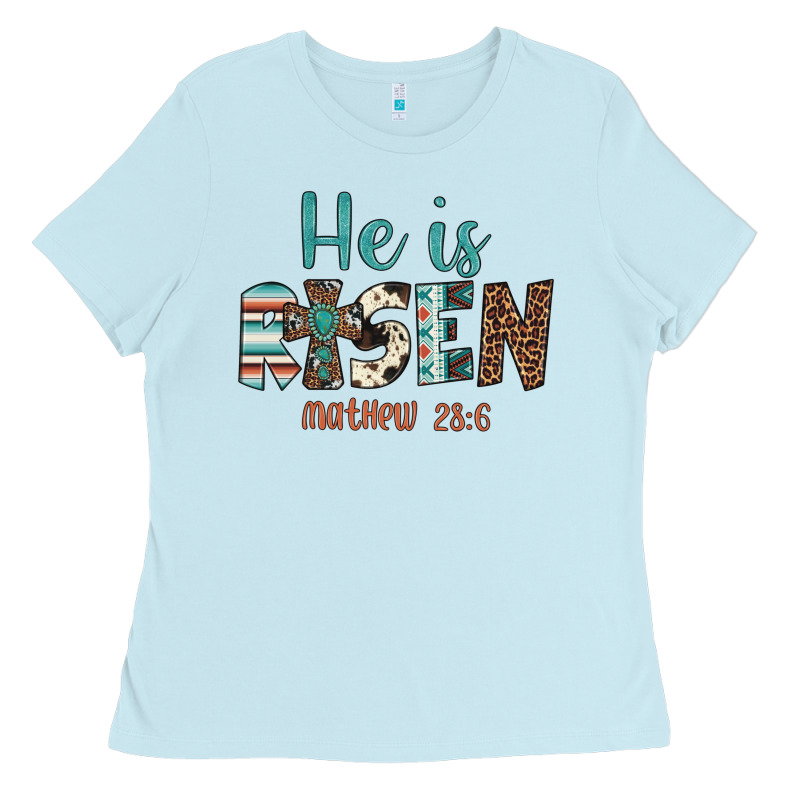 He Is Risen Ladies Tee by Artiststas | Teevron
