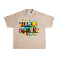 French Oak hello summer Urban Heavy Tee - JahusDesignShop