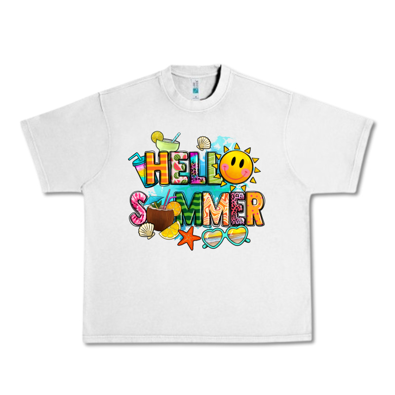 Hello Summer Urban Heavy Tee by JahusDesignShop | Teevron