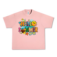 Salmon hello summer Urban Heavy Tee - JahusDesignShop