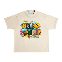 Sandshell hello summer Urban Heavy Tee - JahusDesignShop