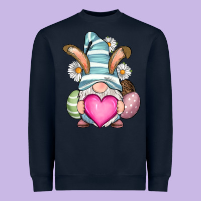 Easter Gnome Heavyweight Sweatshirt Designed By Ranaportraitstore