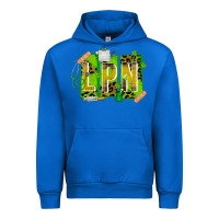 Cobalt St. Patricks Day Lpn Urban Hoodie - CowhideDigitalArt