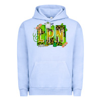 Pigment Grape Ice St. Patricks Day Lpn Urban Hoodie - CowhideDigitalArt