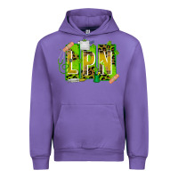 Tulip St. Patricks Day Lpn Urban Hoodie - CowhideDigitalArt