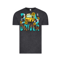 Vintage Black bus driver Vintage Tee - NancyCooperArtShop