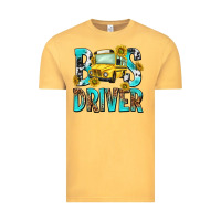 Vintage Mustard bus driver Vintage Tee - NancyCooperArtShop