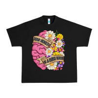 Black your anxiety is a lying bitch Urban Heavy Tee - MaliasSmallBusiness