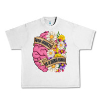 Lunar Rock your anxiety is a lying bitch Urban Heavy Tee - MaliasSmallBusiness