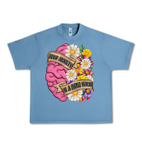Pebble Blue your anxiety is a lying bitch Urban Heavy Tee - MaliasSmallBusiness