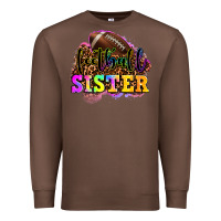 Chestnut football sister Premium Sweatshirt - OliviaCreatesArt