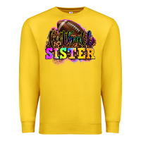 Lemon football sister Premium Sweatshirt - OliviaCreatesArt