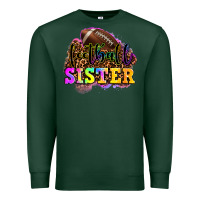 Sports Green football sister Premium Sweatshirt - OliviaCreatesArt