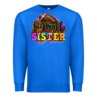 True Royal football sister Premium Sweatshirt - OliviaCreatesArt