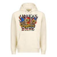 Tofu American babe 4th of july Premium Hoodie - CowGirlArtShop