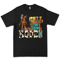 Black and they call the thing rodeo Premium Tee - NancyCooperArtShop