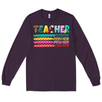 Plum teacher believe Long Sleeve Tee - Artiststas