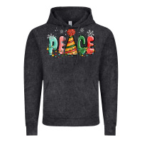 Vintage Black peace Vintage Hoodie - MaliasSmallBusiness