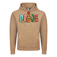 Vintage Coffee peace Vintage Hoodie - MaliasSmallBusiness