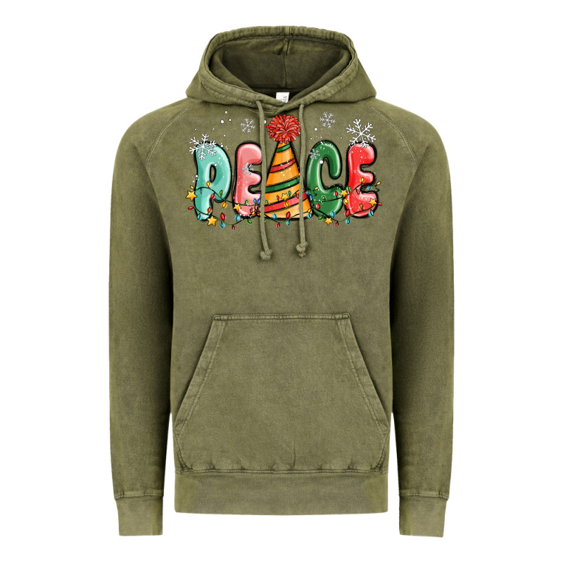 Peace Vintage Hoodie by MaliasSmallBusiness | Teevron
