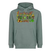 St. Patrick's Luckiest Lunch Lady Ever Heavyweight Hoodie | Teevron