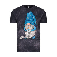 Cloud Black winter gnome Vintage Tee - JahusDesignShop