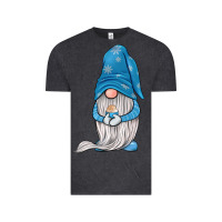 Vintage Black winter gnome Vintage Tee - JahusDesignShop