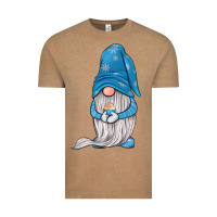 Vintage Coffee winter gnome Vintage Tee - JahusDesignShop