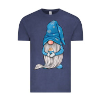 Vintage Denim winter gnome Vintage Tee - JahusDesignShop
