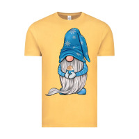 Vintage Mustard winter gnome Vintage Tee - JahusDesignShop