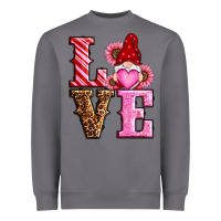 Storm love valentines day gnomes Heavyweight Sweatshirt - RanaPortraitStore