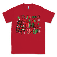 Red its wonderful time of the year Classic Tee - MaliasSmallBusiness