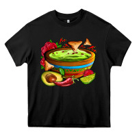 Black guacamole Heavy Core Tee - AdoDesignShop