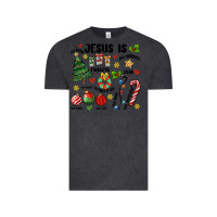 Vintage Black religious christmas Vintage Tee - MaliasSmallBusiness