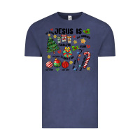 Vintage Denim religious christmas Vintage Tee - MaliasSmallBusiness