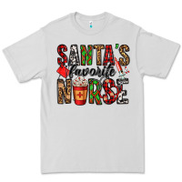 Santa's Favorite Nurse Premium Tee | Teevron