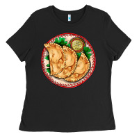 Black empanada Ladies Tee - AdoDesignShop