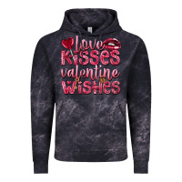 Cloud Black love kisses valentine wishes Vintage Hoodie - NancyCooperArtShop