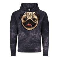 Cloud Black pug Vintage Hoodie - Jasminsmagicworld