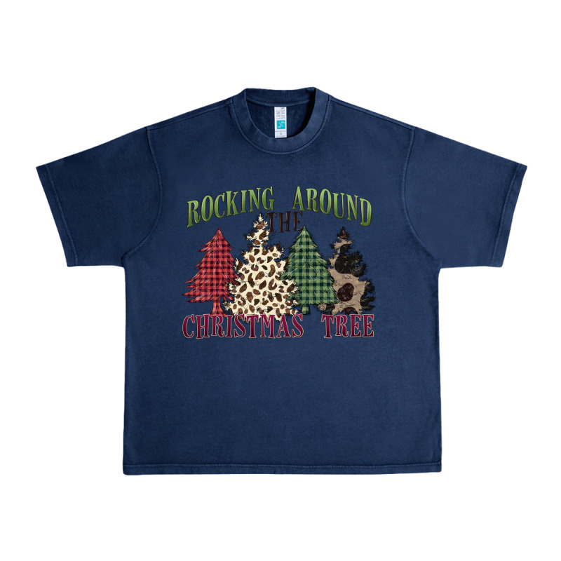 Rocking Around The Christmas Tree Urban Heavy Tee by MaliasSmallBusiness | Teevron