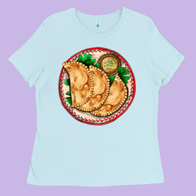 Empanada Ladies Tee Designed By Adodesignshop