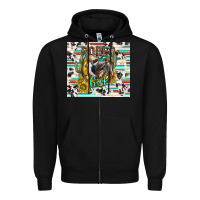 Black rodeo girl Zipper Hoodie - TumblerDesignByShophia