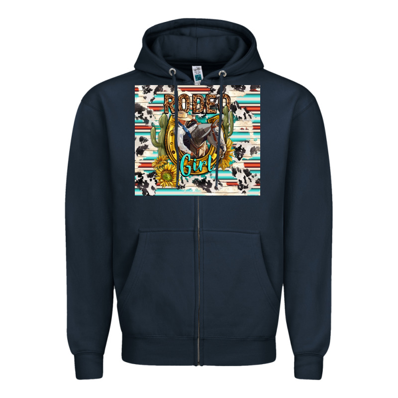 Rodeo Girl Zipper Hoodie by TumblerDesignByShophia | Teevron