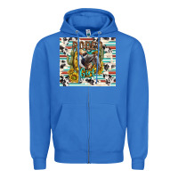 True Royal rodeo girl Zipper Hoodie - TumblerDesignByShophia