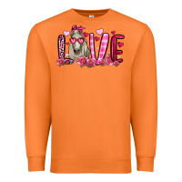Carrot valentines day love horse Premium Sweatshirt - OliviaCreatesArt