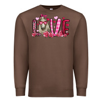 Chestnut valentines day love horse Premium Sweatshirt - OliviaCreatesArt