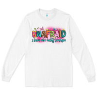White unafraid i know who holds tomorrow Long Sleeve Tee - Artiststas