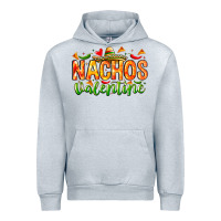 Heather Grey Nachos Valentine Urban Hoodie - CowhideDigitalArt