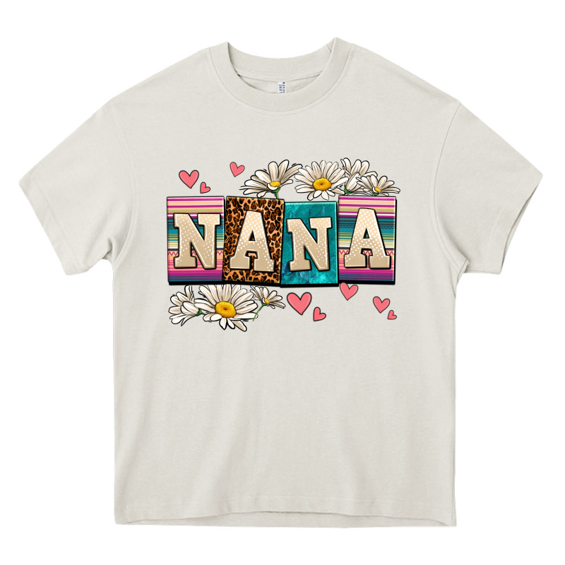Daisy Nana Heavy Core Tee by AdoDesignShop | Teevron